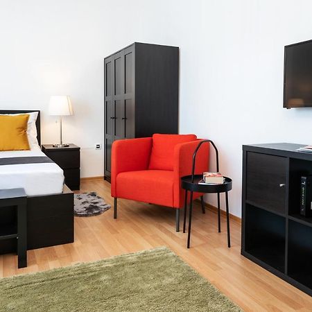 Studio apartment Financial Park Belgrado Exterior foto