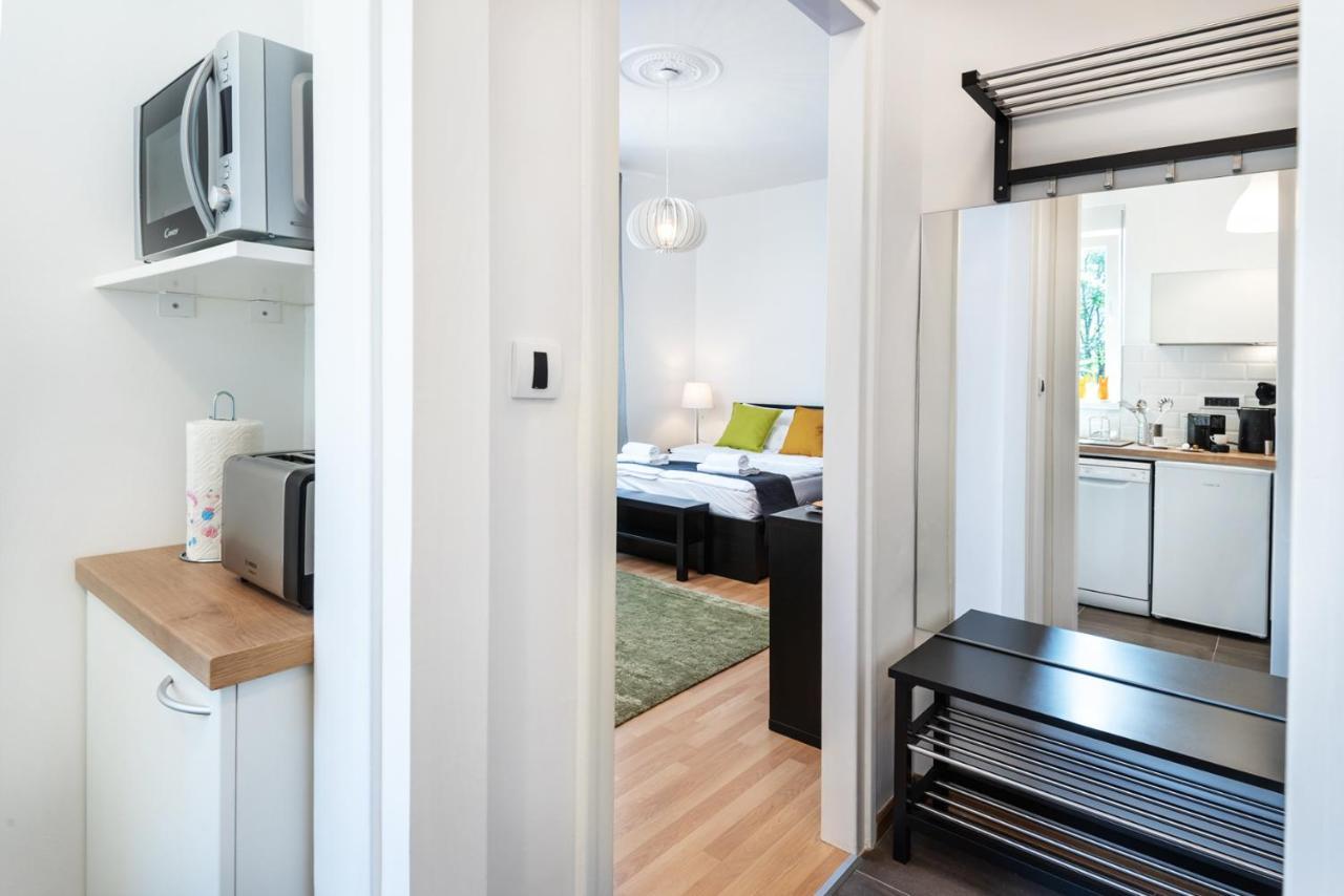Studio apartment Financial Park Belgrado Exterior foto