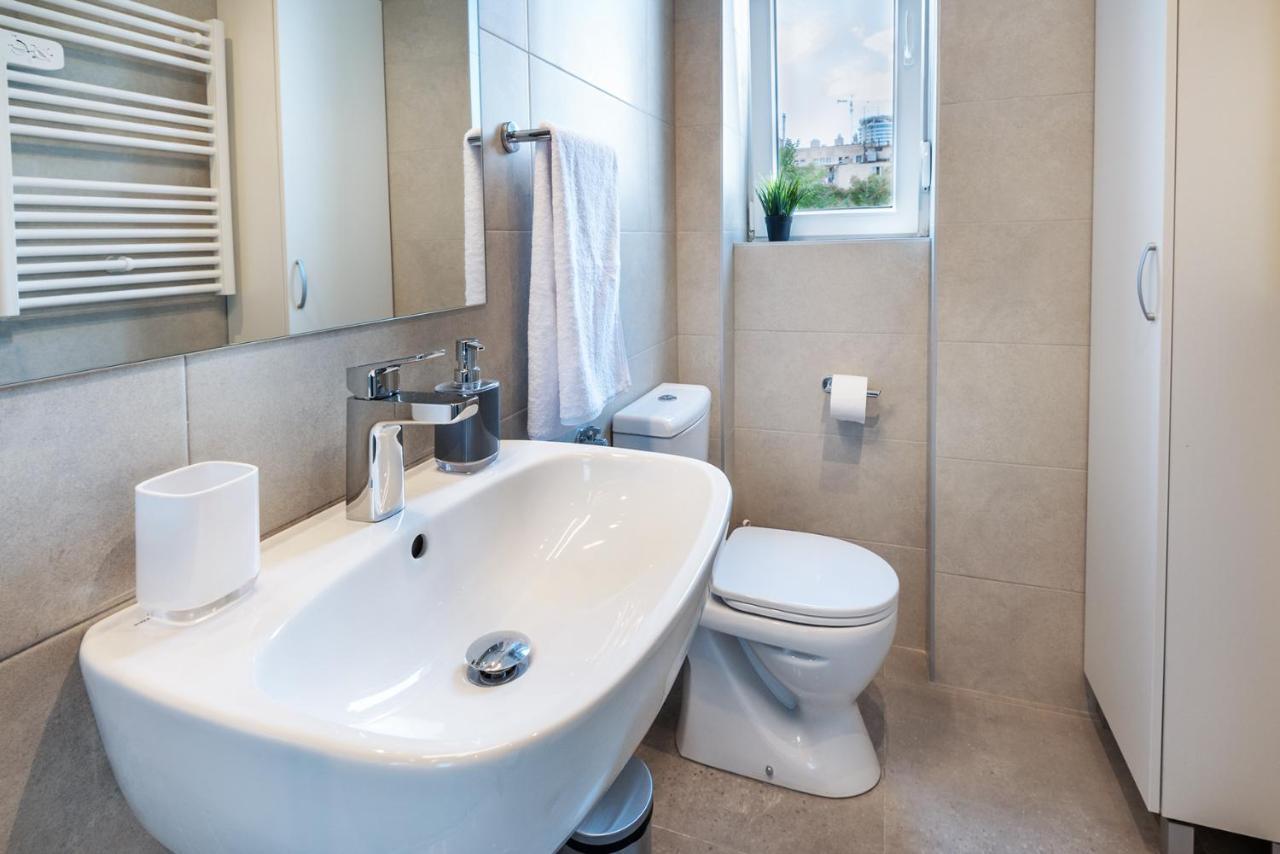 Studio apartment Financial Park Belgrado Exterior foto
